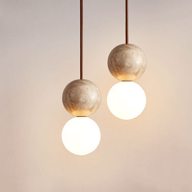 Lampe De Plafond Suspendue Wabi Sabi-Lampe Veilleuse